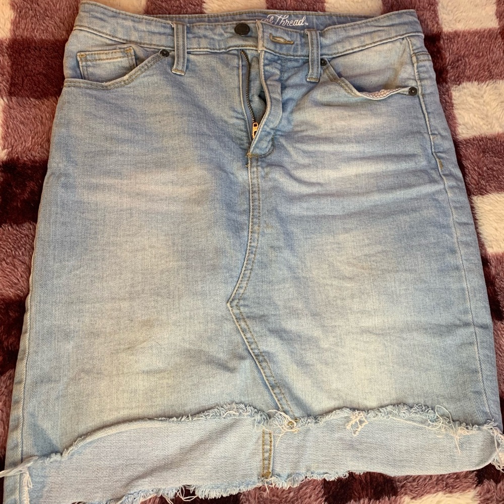 Bluejean Skirt (light wash) Size 4